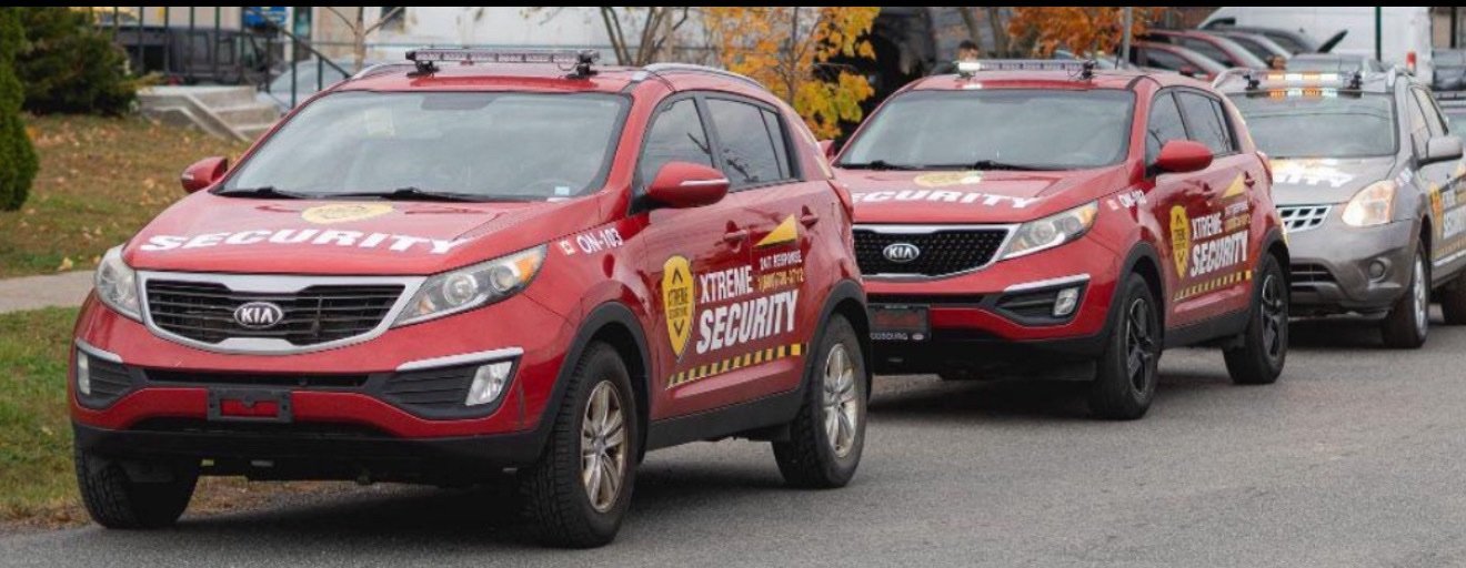 Xtreme Security patrol fleet in Ontario