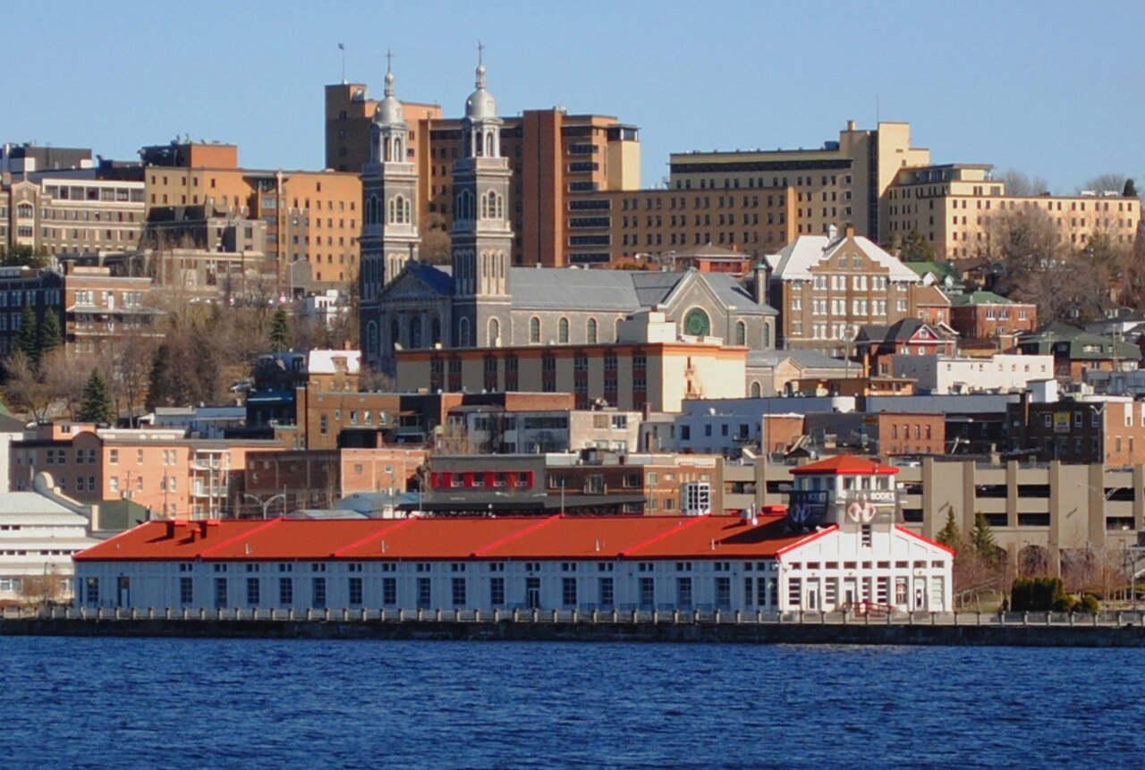 Chicoutimi Quebec historic downtown borough