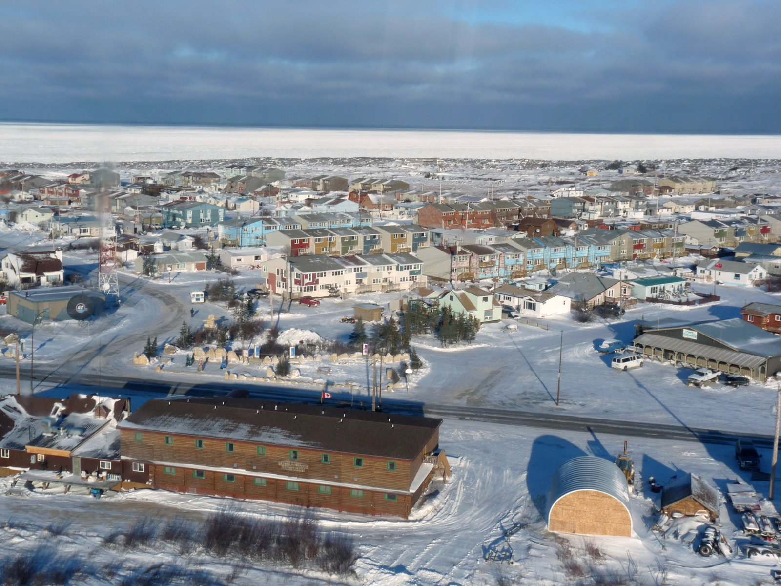 Churchill Manitoba Hudson Bay shoreline