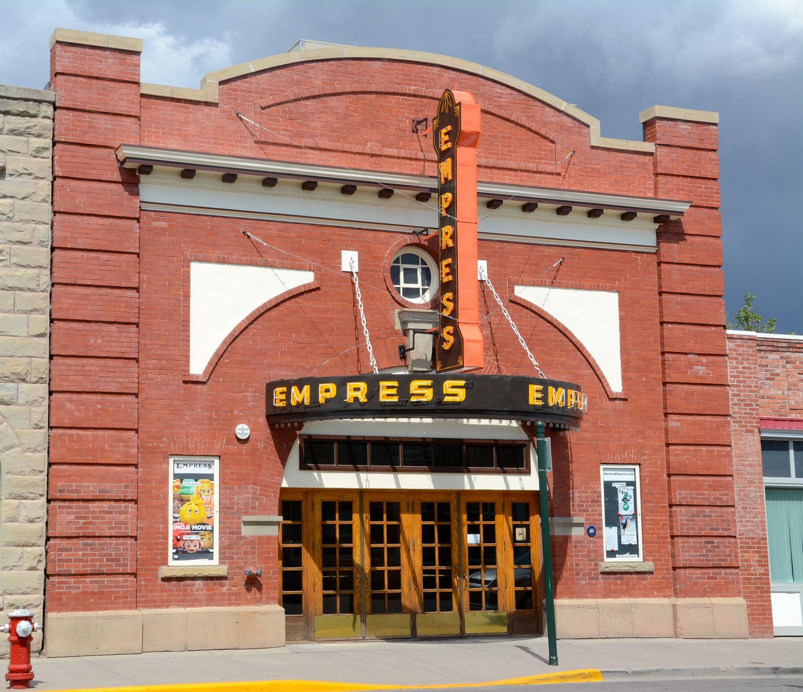 Fort Macleod Alberta Empress Theatre historic Main Street