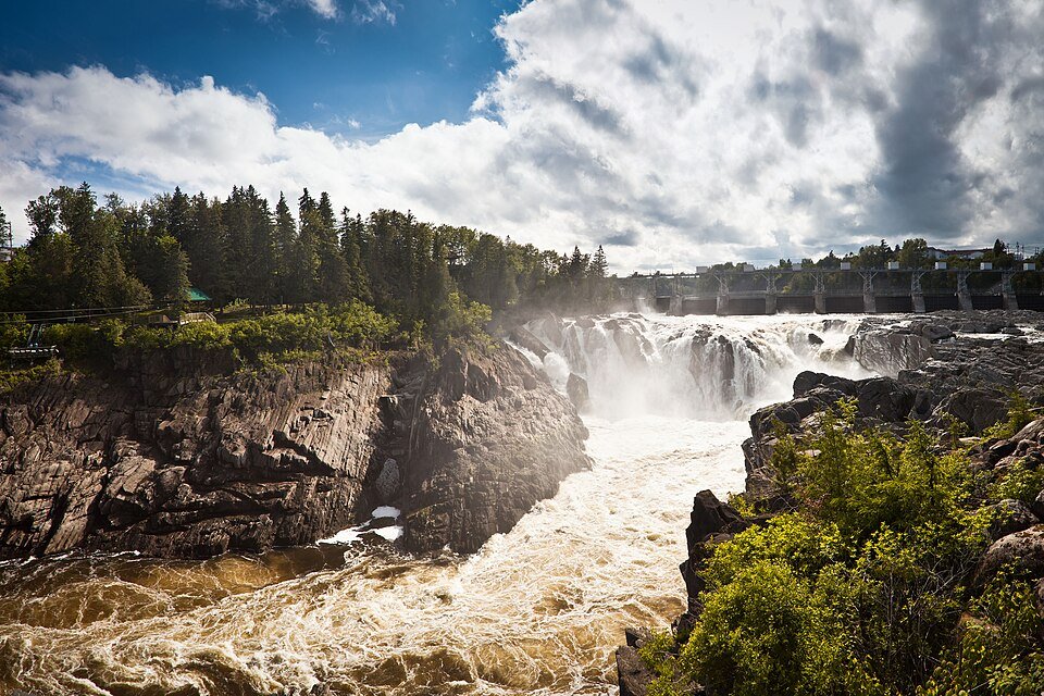 Grand Falls New Brunswick waterfall and gorge