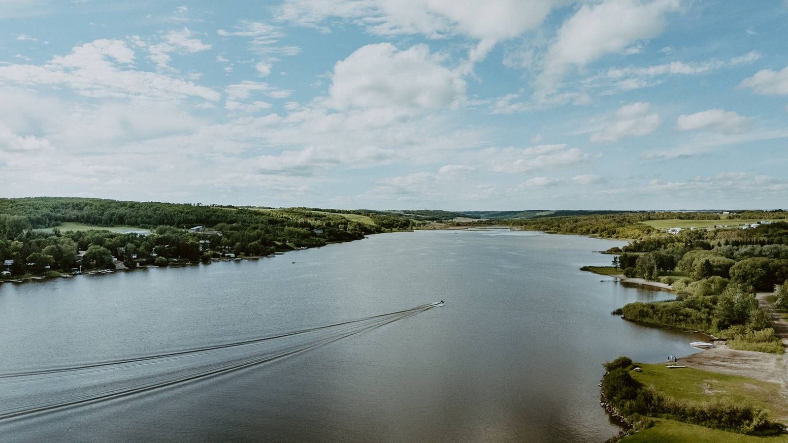Minnedosa Manitoba lake and beach