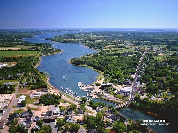 Montague River waterfront