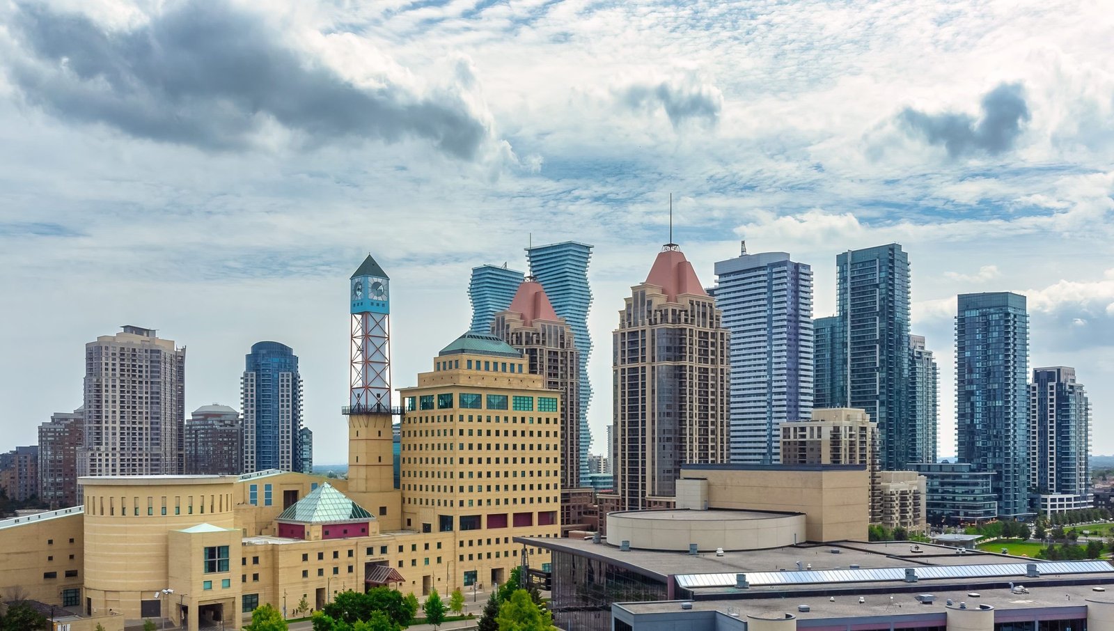 Mississauga skyline in Peel Region
