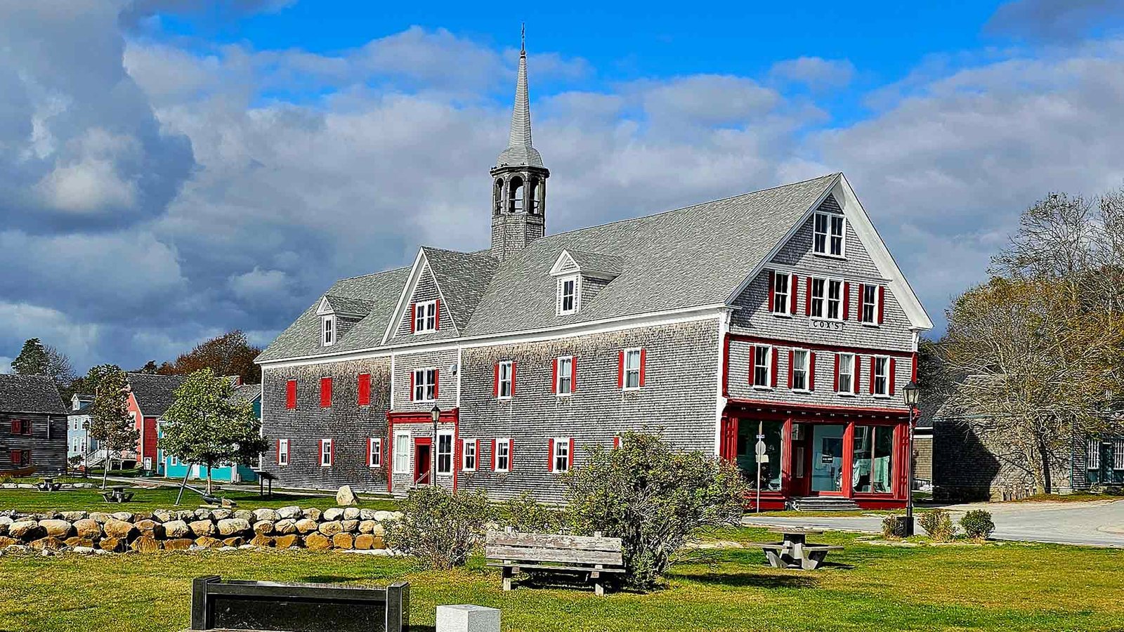 Shelburne Nova Scotia historic Dock Street waterfront