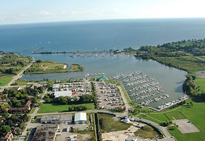 Whitby Ontario waterfront marina