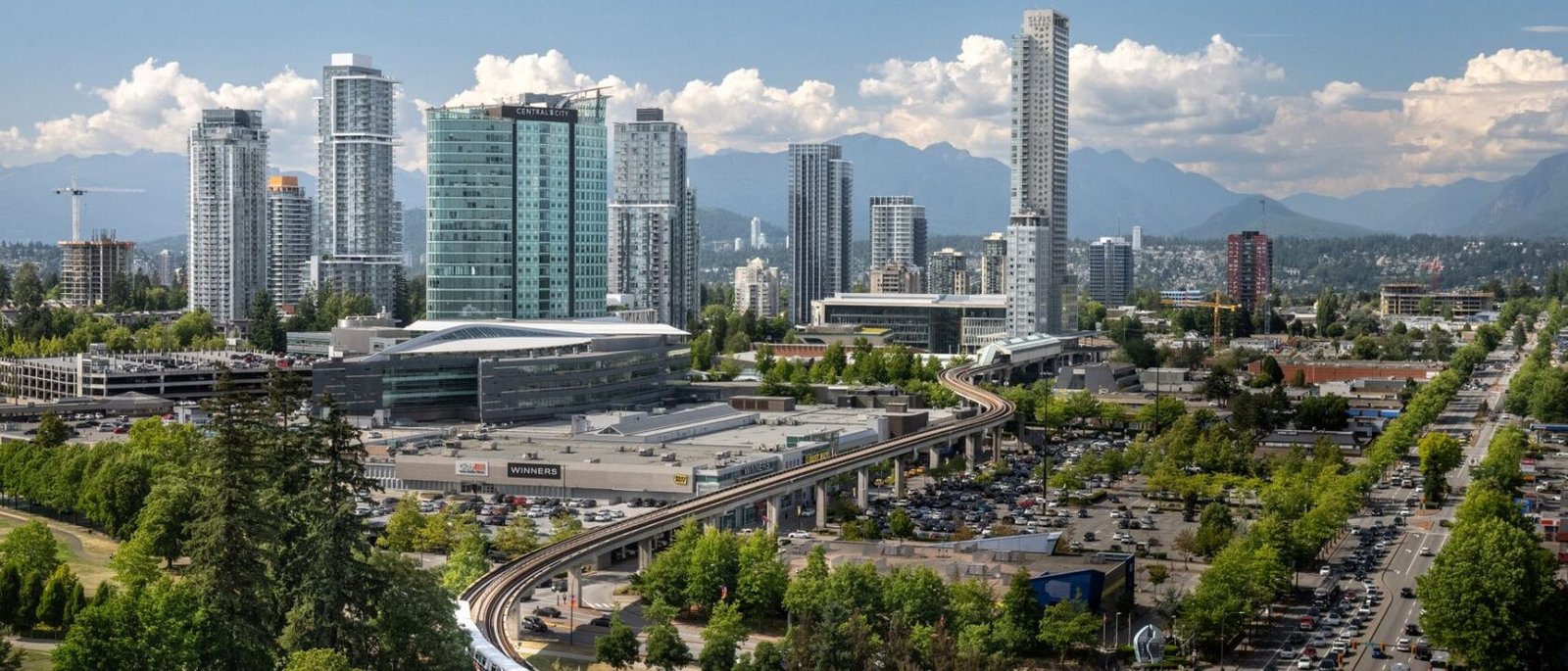 Fraser Valley farmland and industrial area where Xtreme Security provides security guard services in Abbotsford