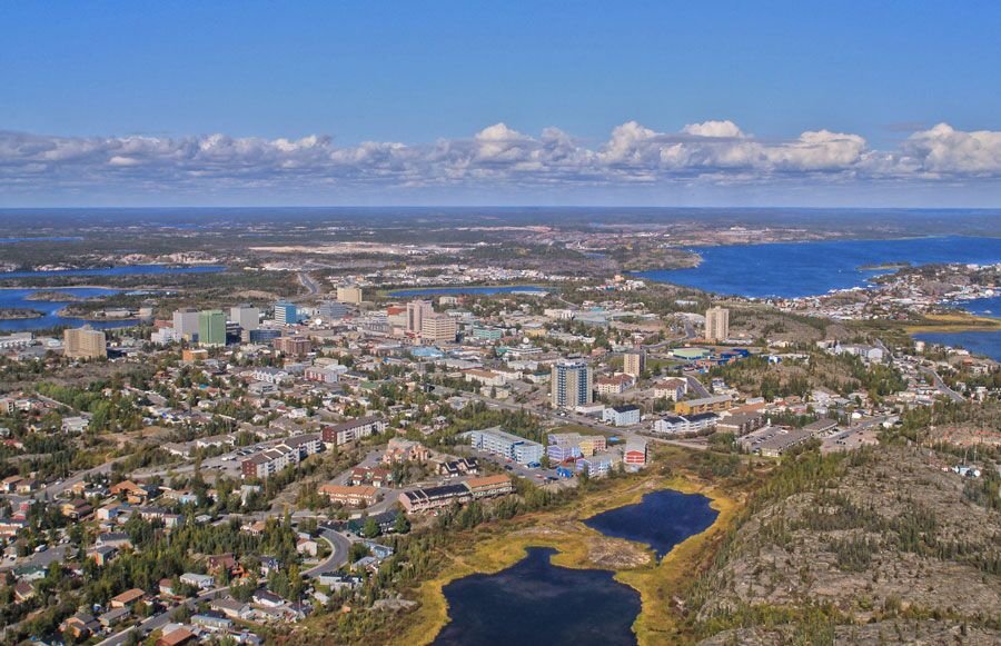 Arctic capital cityscape where Xtreme Security provides security guard services in Iqaluit