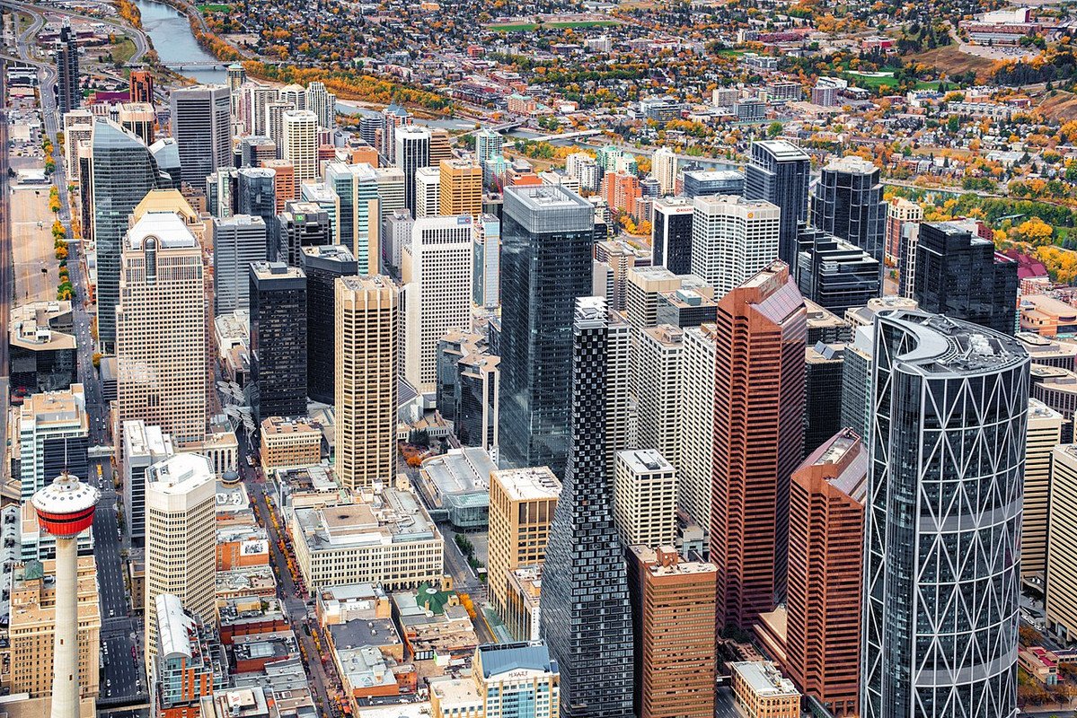 Southern Alberta prairie and cityscape where Xtreme Security provides security guard services in Lethbridge